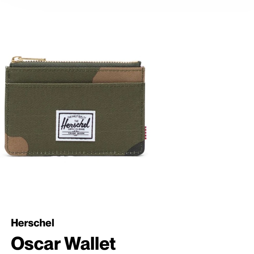 Herschel Supply Company Oscar Wallet - Olive and Tan